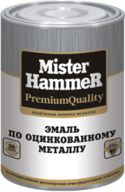 Эмаль по оцинкованному металлу Mr.Hammer